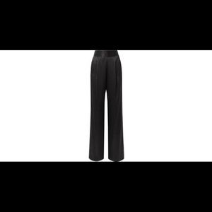 Cuyana Black Satin Pants